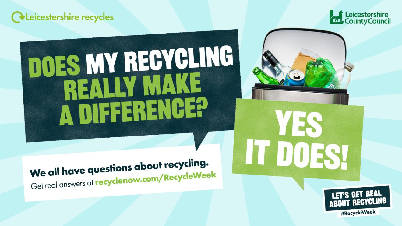 Recycling really makes a difference