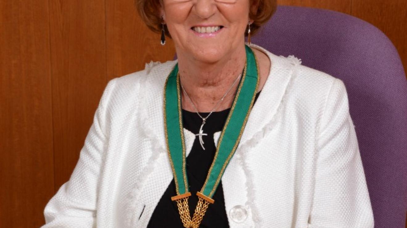 New county council chairman Janice Richards