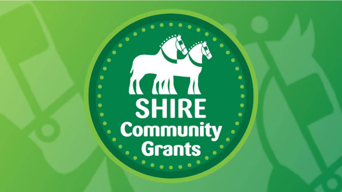 Applications are open for the Shire Community Grants Scheme
