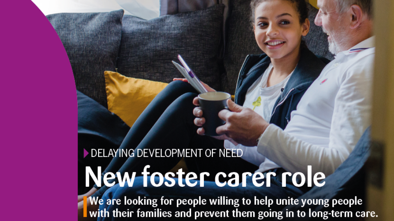 Fostering picture from Leicestershire Matters